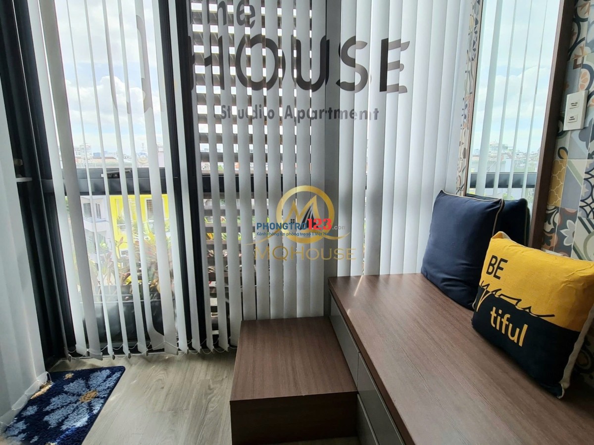 Cho Thuê Phòng Cao Cấp_dạng Duplex_Nhận xe điện_Bảo vệ 24/24_Tòa nhà an ninh gần Emart Phan Văn Trị