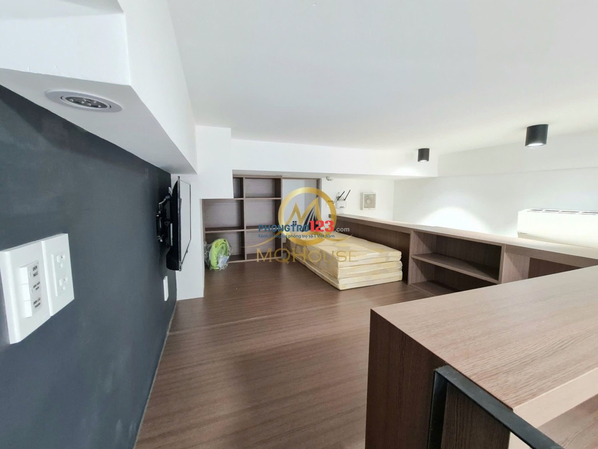 Cho Thuê Phòng Cao Cấp_dạng Duplex_Nhận xe điện_Bảo vệ 24/24_Tòa nhà an ninh gần Emart Phan Văn Trị
