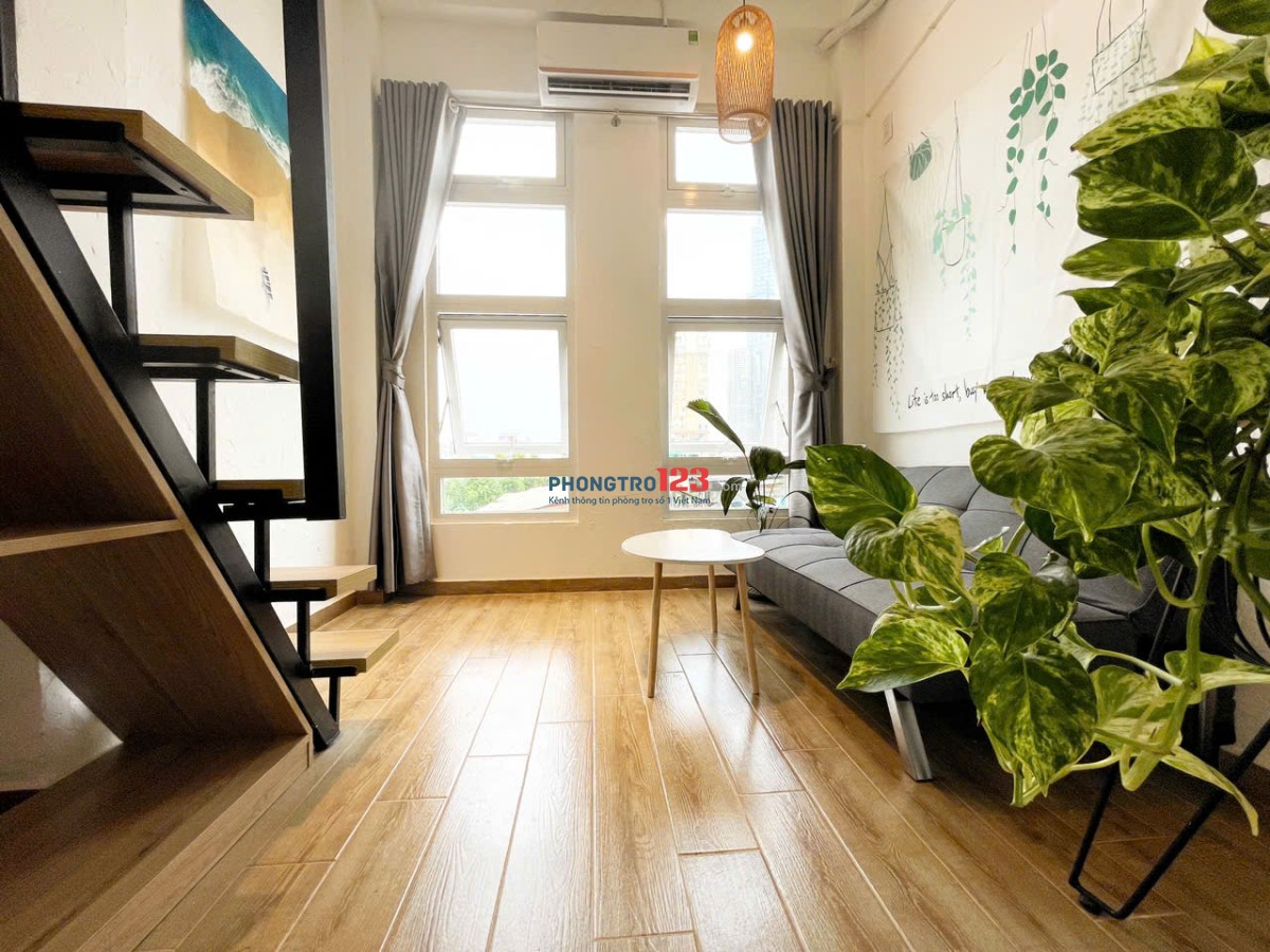 Cho Thuê Phòng Duplex rộng 35m5_Nhận 4 người ở gần Ngã Tư Hàng Xanh_Xô Viết Nghệ Tĩnh