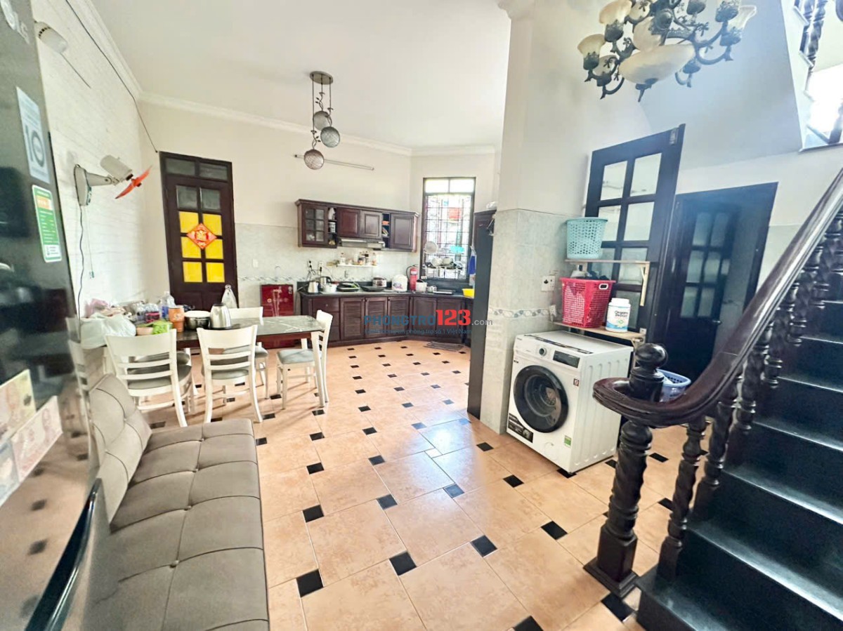 Phòng trọ 1 người cho nam bao mọi chi phí nằm trong biệt thự Trương Đăng Quế p3 Gò Vấp
