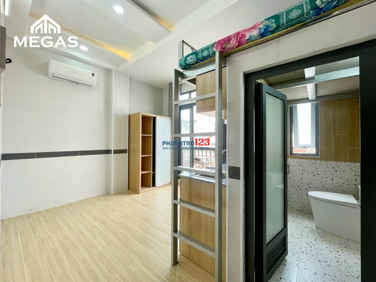 Cho Thuê Phòng Xịn gần Đinh Bộ Lĩnh tiện qua UEF, Hồng Bàng, Full Nội Thất Mới Keng