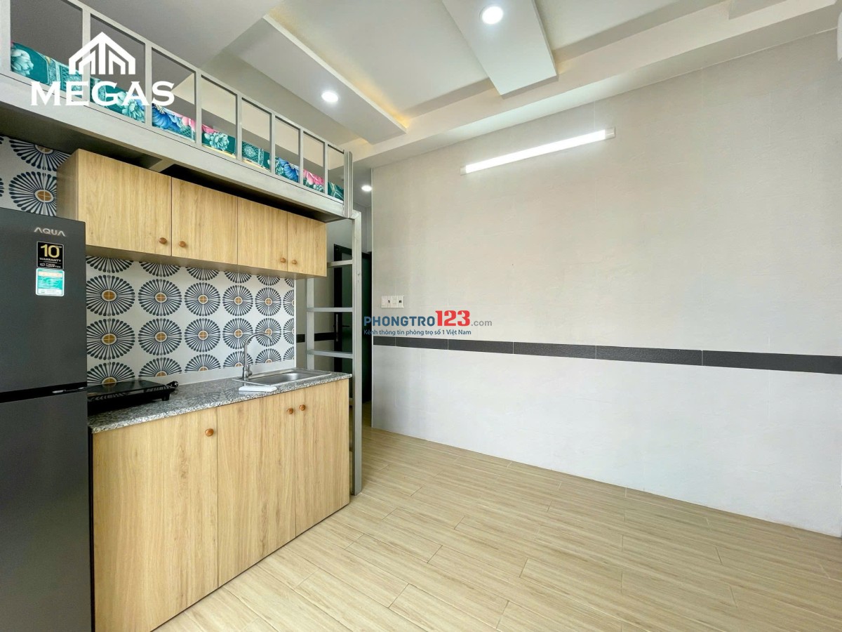 Cho Thuê Phòng Xịn gần Đinh Bộ Lĩnh tiện qua UEF, Hồng Bàng, Full Nội Thất Mới Keng