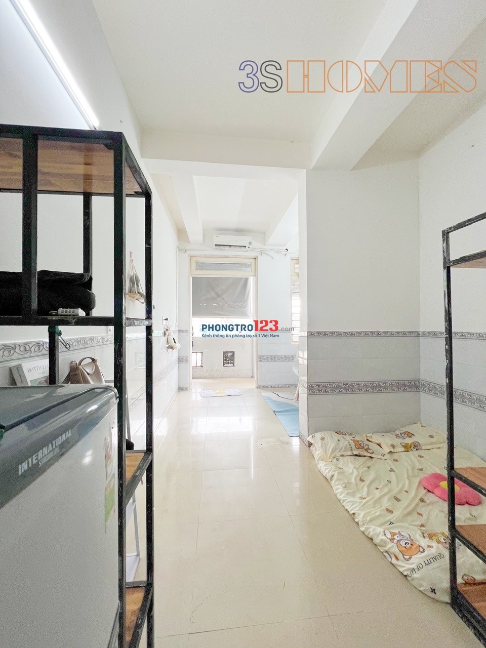 trọ siêu rộng, sẵn máy lạnh gần IUH, đh nguyễn tất thành