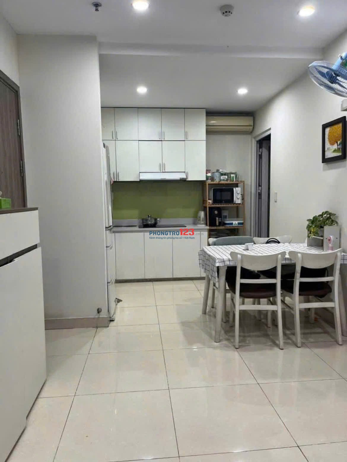 Chung cư Kim Tân Hải, Trường Chinh, Q12, 70m2, 2PN, 7tr5/tháng.