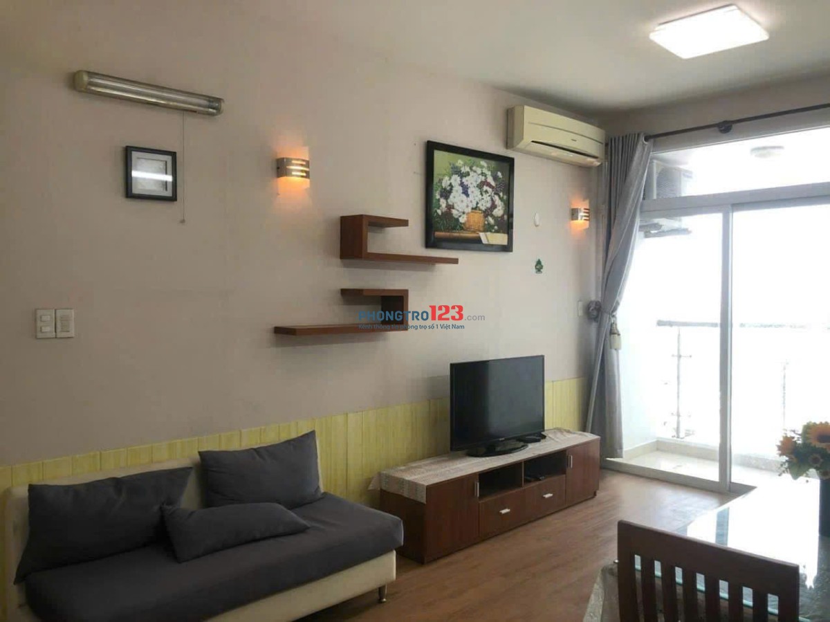 Chung cư Screc, Trường Sa, Quận 3, 87m2, 2PN, Căn Góc, 13tr/tháng.