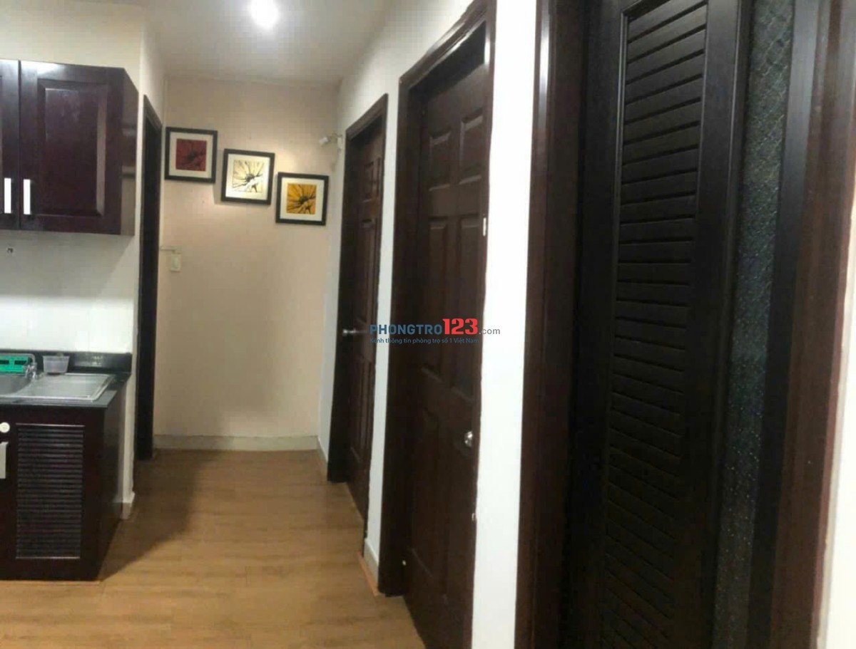 Chung cư Screc, Trường Sa, Quận 3, 87m2, 2PN, Căn Góc, 13tr/tháng.