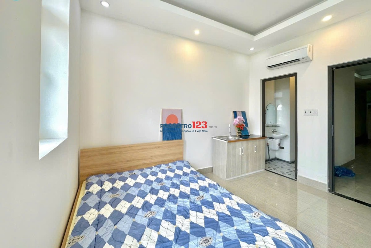 KHAI TRƯƠNG CÒN 1 PHÒNG Ở LIỀN-CÓ BAN CÔNG ĐẦY ĐỦ NỘI THẤT Y HÌNH Ở PHAN VĂN HỚN CÔNG VIÊN THUẬN KỀU