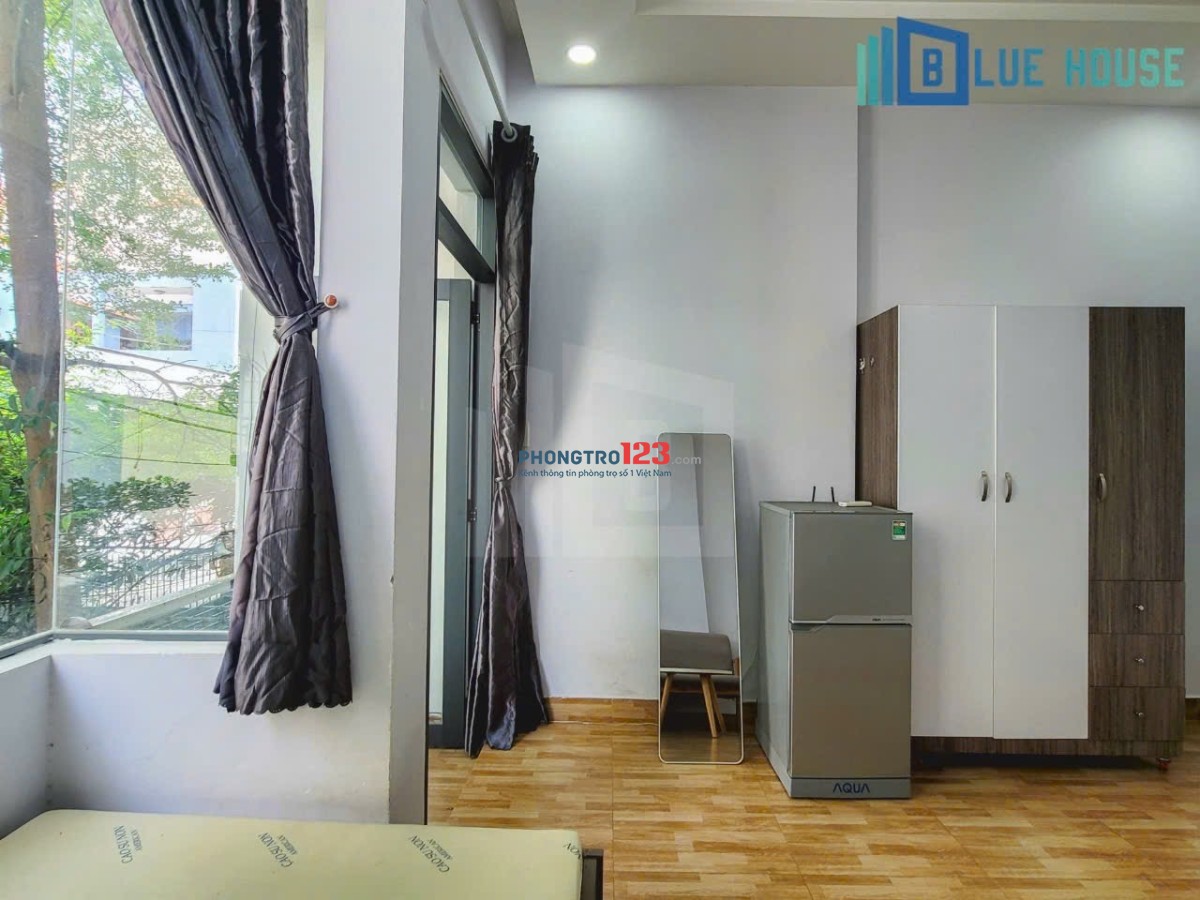 Căn hộ studio – Lê Văn Huân, P.13, Q. Tân Bình có nội thất, có ban công thoáng mát