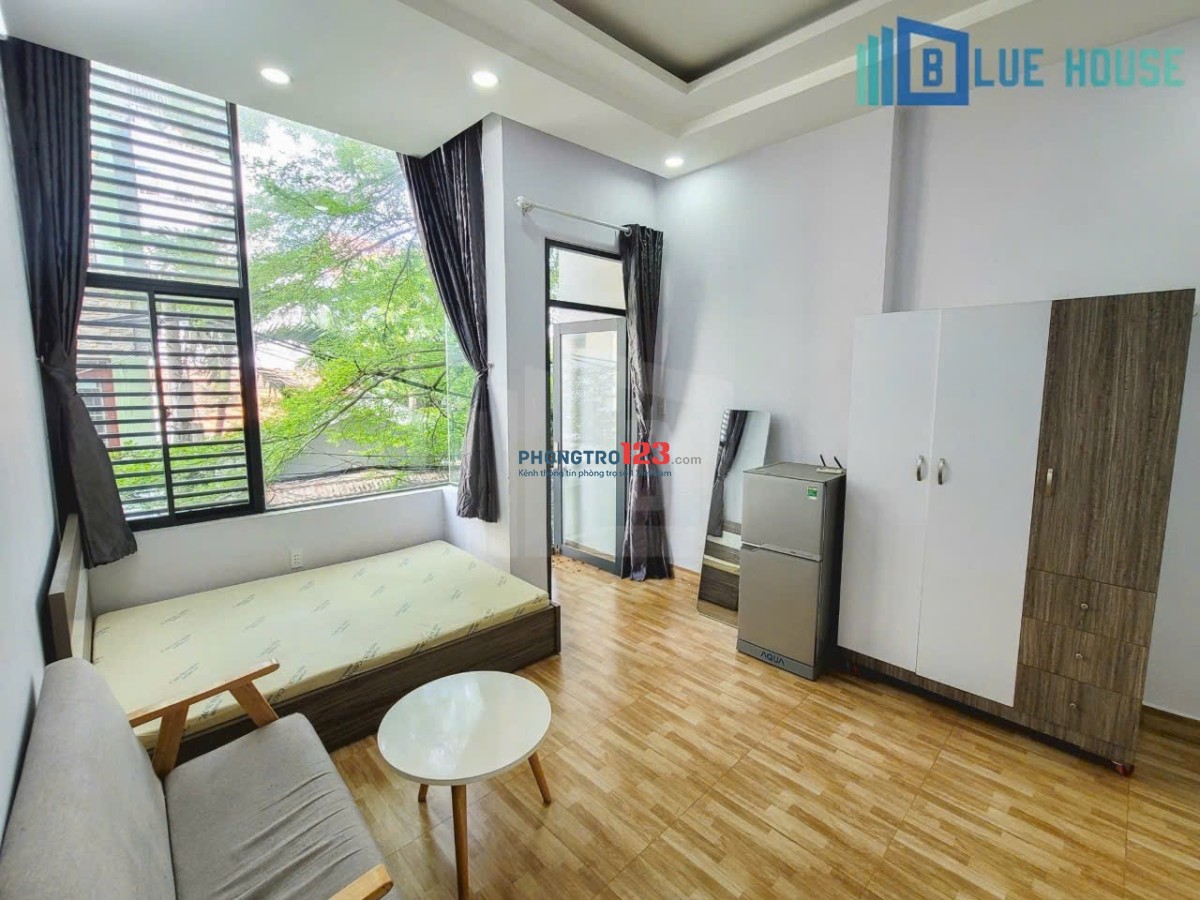 Căn hộ studio – Lê Văn Huân, P.13, Q. Tân Bình có nội thất, có ban công thoáng mát