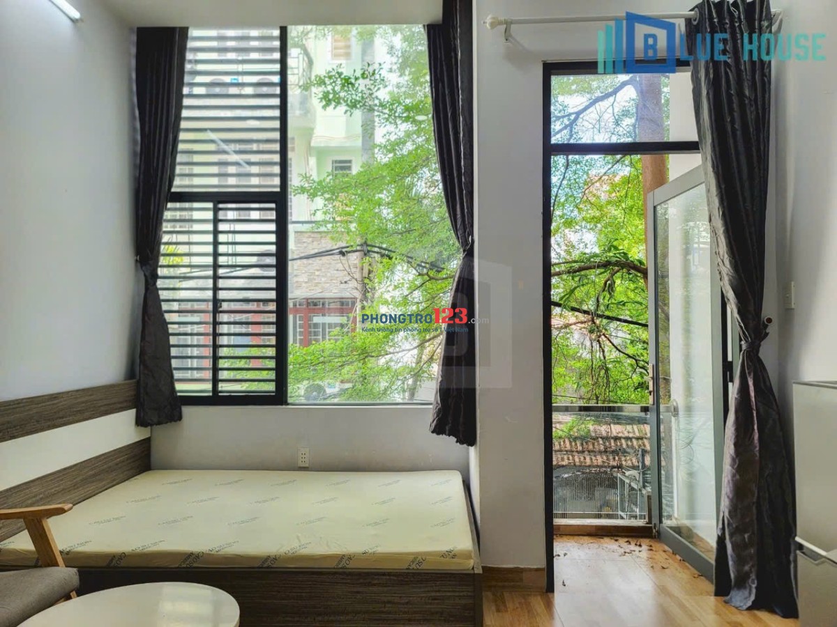 Căn hộ studio – Lê Văn Huân, P.13, Q. Tân Bình có nội thất, có ban công thoáng mát