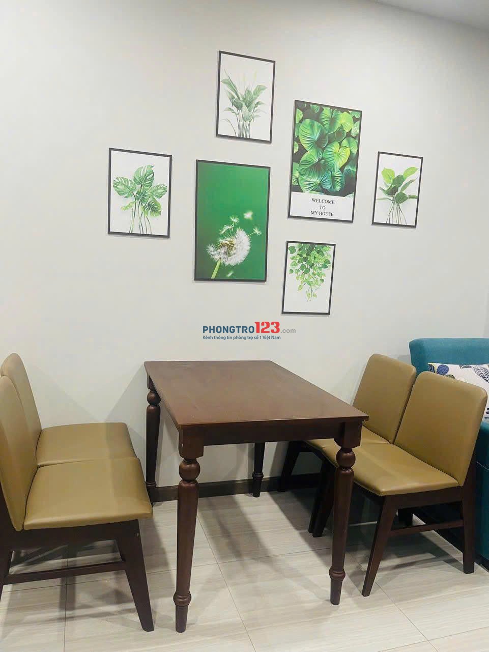 chung cư Tecco, Phan Văn Hớn, Q12: 73m2,2p ngủ, 2wc,Nt, 7tr/tháng