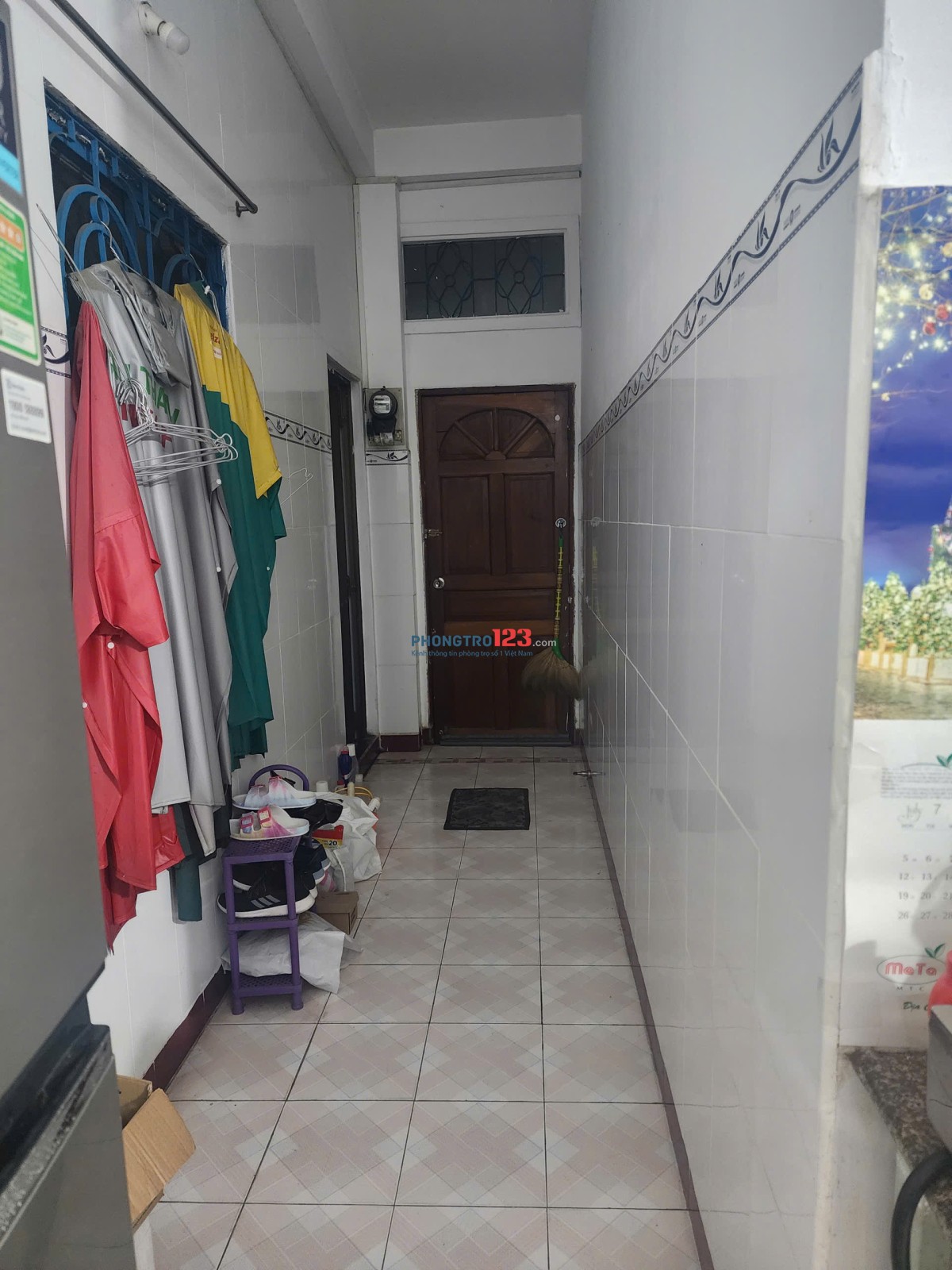 Tìm 2 Nữ Ở Ghép Phòng Trọ 40m2 mặt tiền Âu Dương Lân, Q8 (~ 1.1tr/người)