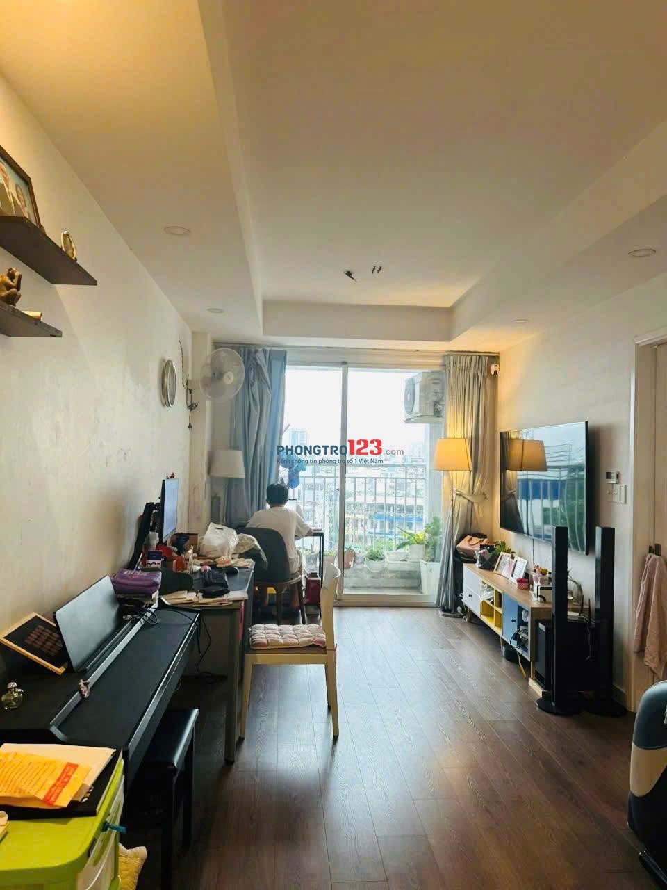 Lotus garden,Hòa Thạnh,Tân Phú: 8tr/th, 2PN, Tolet, Nội thất.