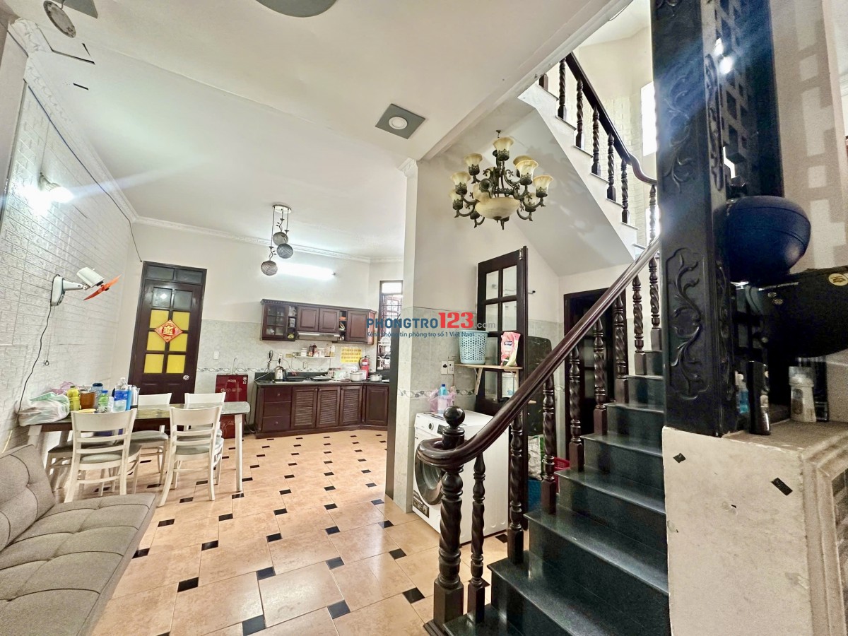 Phòng trọ 1 người cho nam bao mọi chi phí nằm trong biệt thự Trương Đăng Quế p3 Gò Vấp