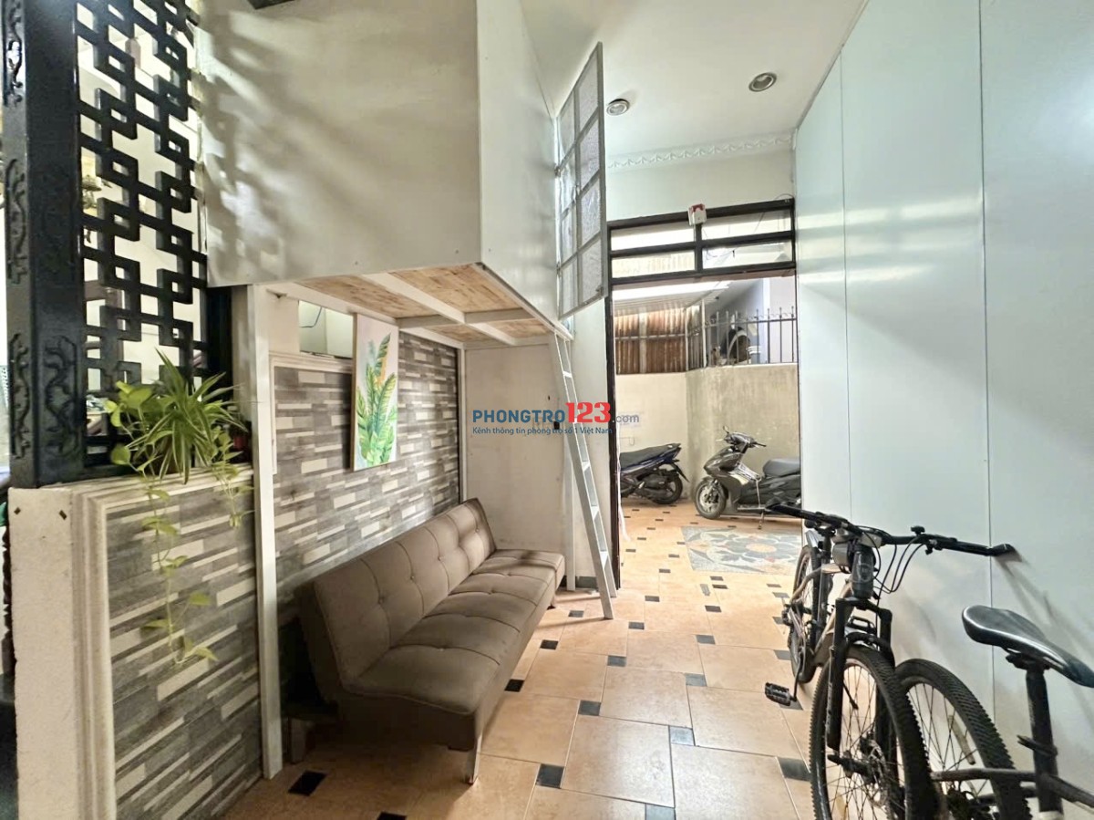 Phòng trọ 1 người cho nam bao mọi chi phí nằm trong biệt thự Trương Đăng Quế p3 Gò Vấp