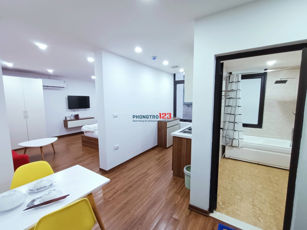 CHÍNH CHỦ CHO THUÊ CĂN STUDIO 40M2 CÓ MÁY GIẶT RIÊNG KHU ĐÀO TẤN
