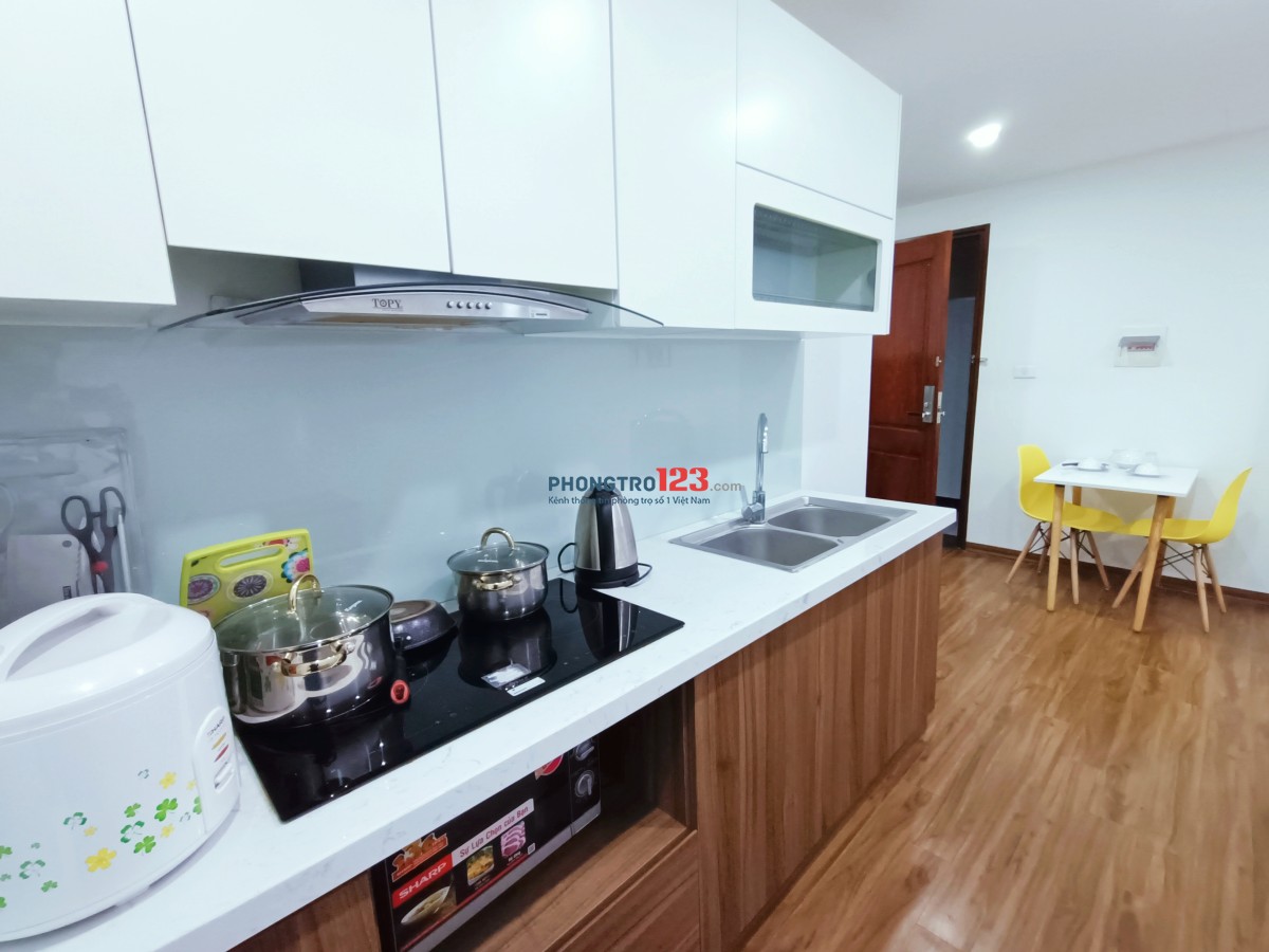 CHÍNH CHỦ CHO THUÊ CĂN STUDIO 40M2 CÓ MÁY GIẶT RIÊNG KHU ĐÀO TẤN