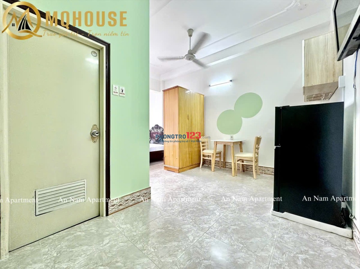 Khai Trương Căn Hộ Mới Rộng 30m2, Cửa Sổ Lớn , Chu Văn An Gần ĐH Hồng Bàng, GTVT, Hutech