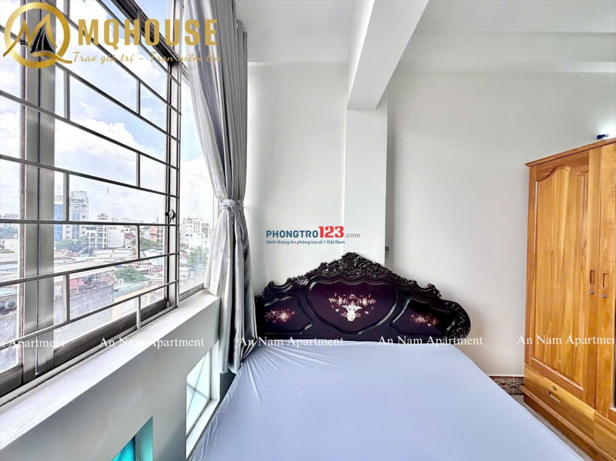 Khai Trương Căn Hộ Mới Rộng 30m2, Cửa Sổ Lớn , Chu Văn An Gần ĐH Hồng Bàng, GTVT, Hutech