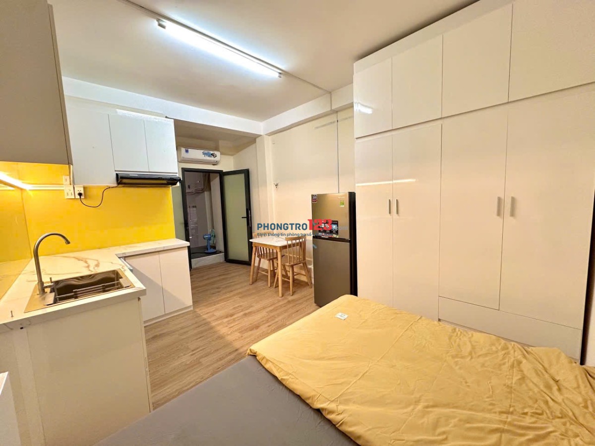 NHÀ MỚI 100%_STUDIO FULL NỘI THẤT_GIẶT RIÊNG_NGAY TRUNG TÂM BÌNH THẠNH
