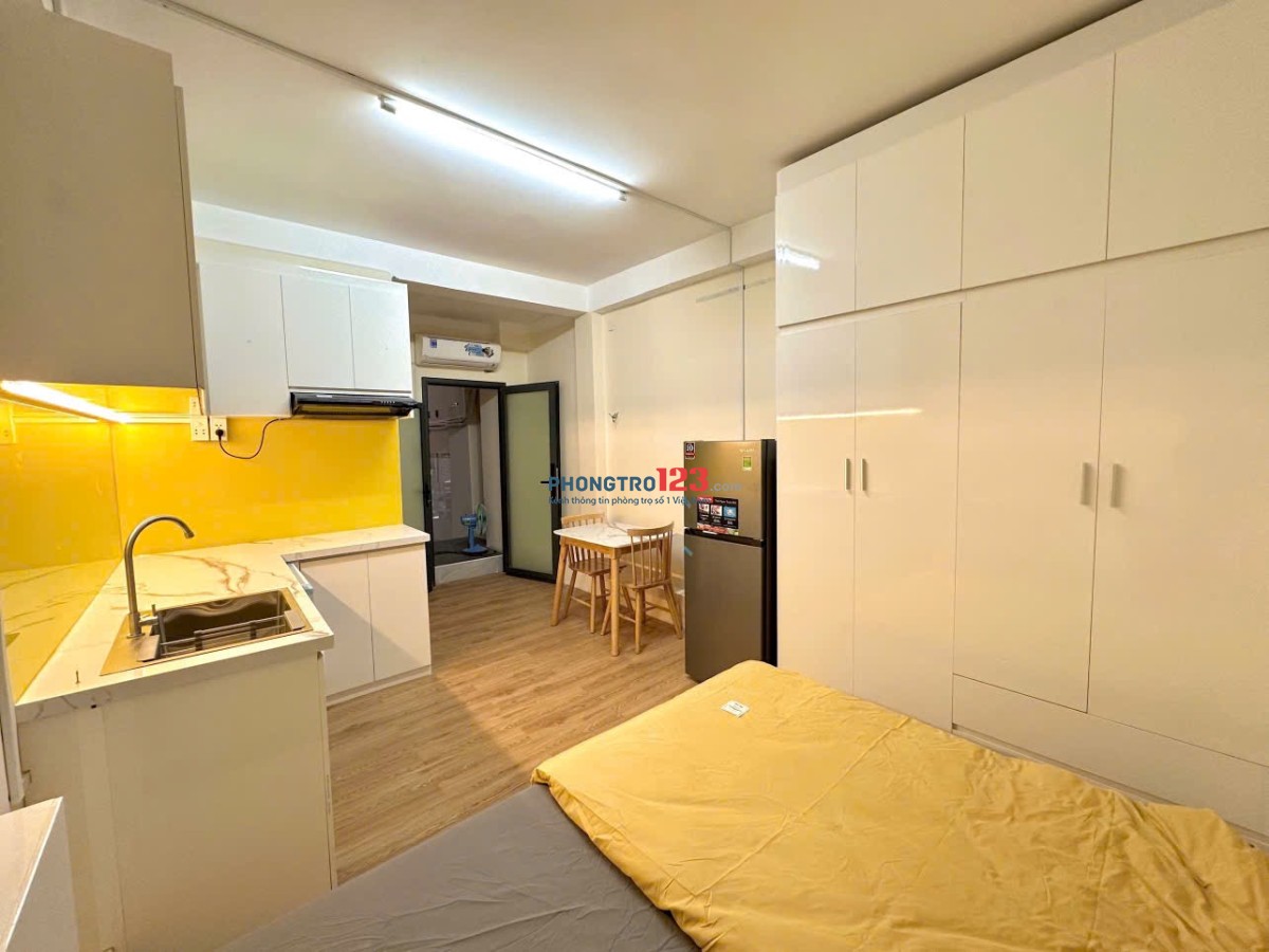 NHÀ MỚI 100%_STUDIO FULL NỘI THẤT_GIẶT RIÊNG_NGAY TRUNG TÂM BÌNH THẠNH