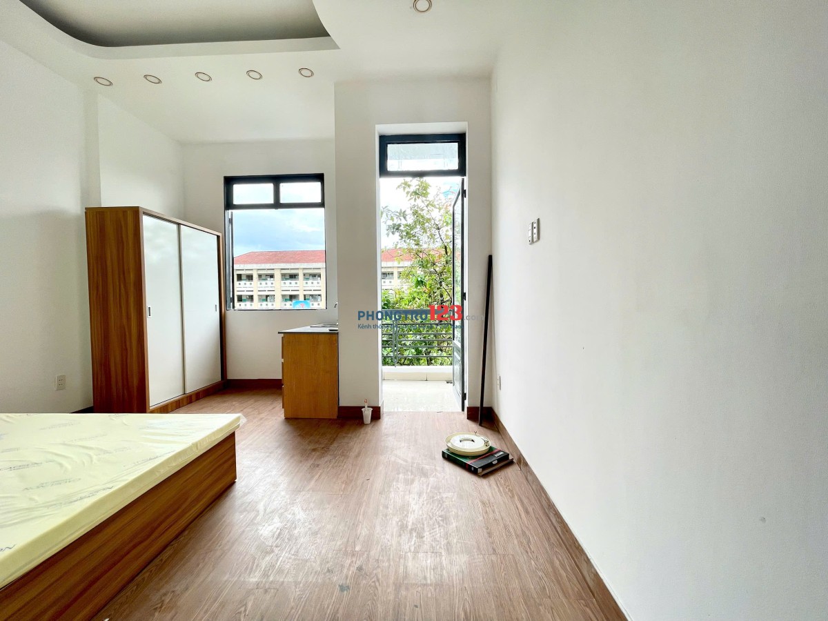 Phòng Trọ Full Nội Thất 35m2 Có Ban Công Giá Tốt Gần ĐH Văn Lang, Đường Đặng Thùy Trâm, Bình Thạnh