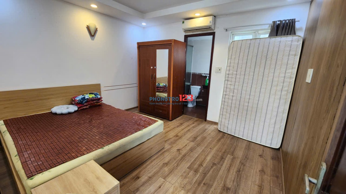 Phòng 60m2 có ban công full nội thất - mặt tiền Ba Vân P14 Tân Bình