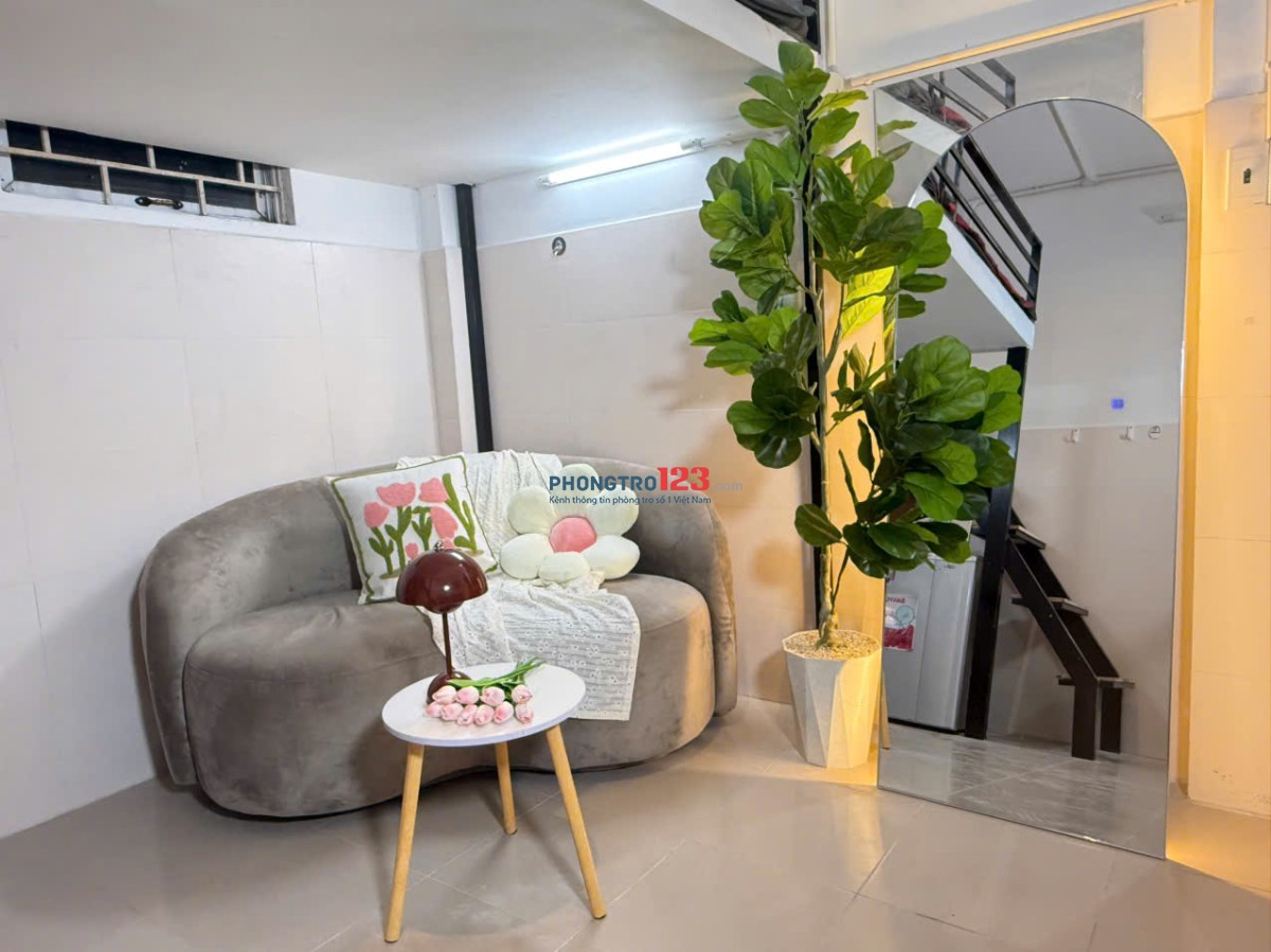 CHO THUÊ PHÒNG CÓ GÁC ĐẸP NGAY TRUNG TÂM QUẬN 1 – FULL NỘI THẤT – GIỜ GIẤC TỰ DO, GẦN ĐH SƯ PHẠM, V