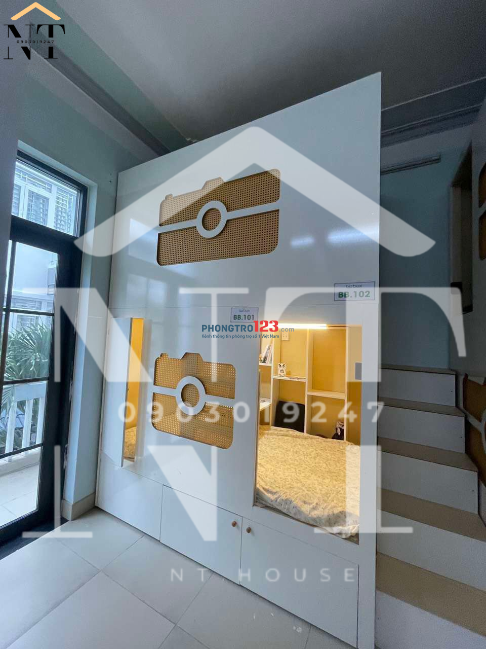 Phòng trọ Sleepbox - Ký Túc xá KTX ngay Phan Văn Trị - TT Gò vấp full nội thất