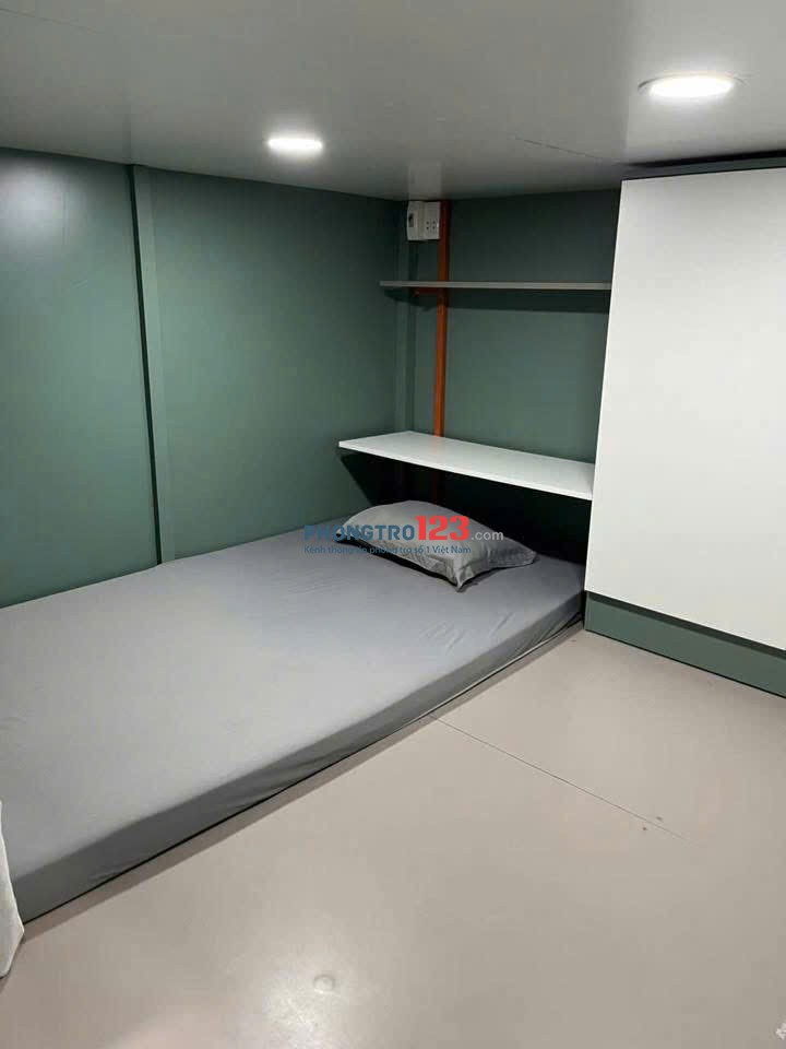 Phòng trọ Sleepbox - Ký Túc xá KTX - NGAY D2- Bình Thạnh full nội thất