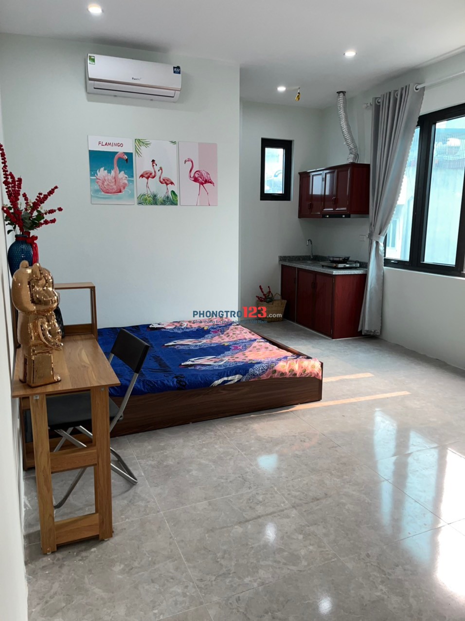 Cho thuê phòng 33m2, 105 đường Bà Triệu, Hà Đông