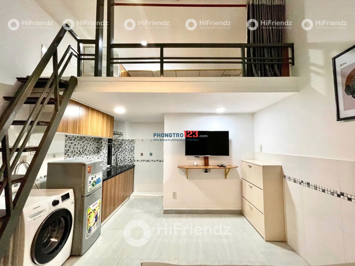 KHAI TRƯƠNG CĂN HỘ DUPLEX - GẦN CHỢ TÂN HƯƠNG - NHÀ MỚI XÂY - ĐẦY ĐỦ NỘI THẤT MÁY GIẶT RIÊNG