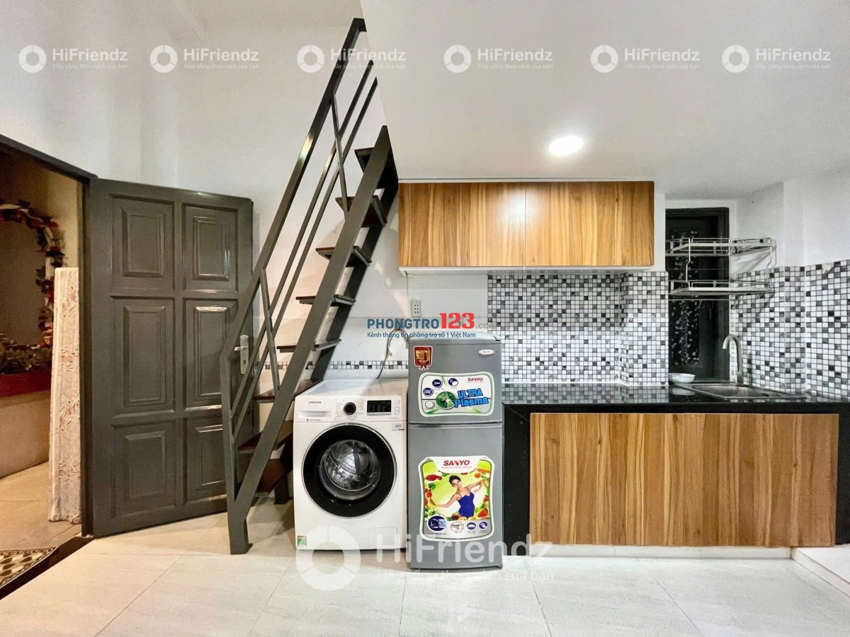 KHAI TRƯƠNG CĂN HỘ DUPLEX - GẦN CHỢ TÂN HƯƠNG - NHÀ MỚI XÂY - ĐẦY ĐỦ NỘI THẤT MÁY GIẶT RIÊNG