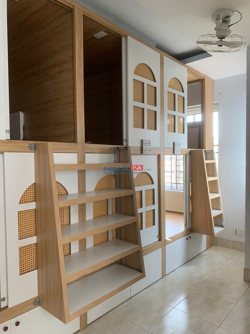 Ký túc xá sleepbox hiện đại tại Quận 8, giá từ 1tr2
