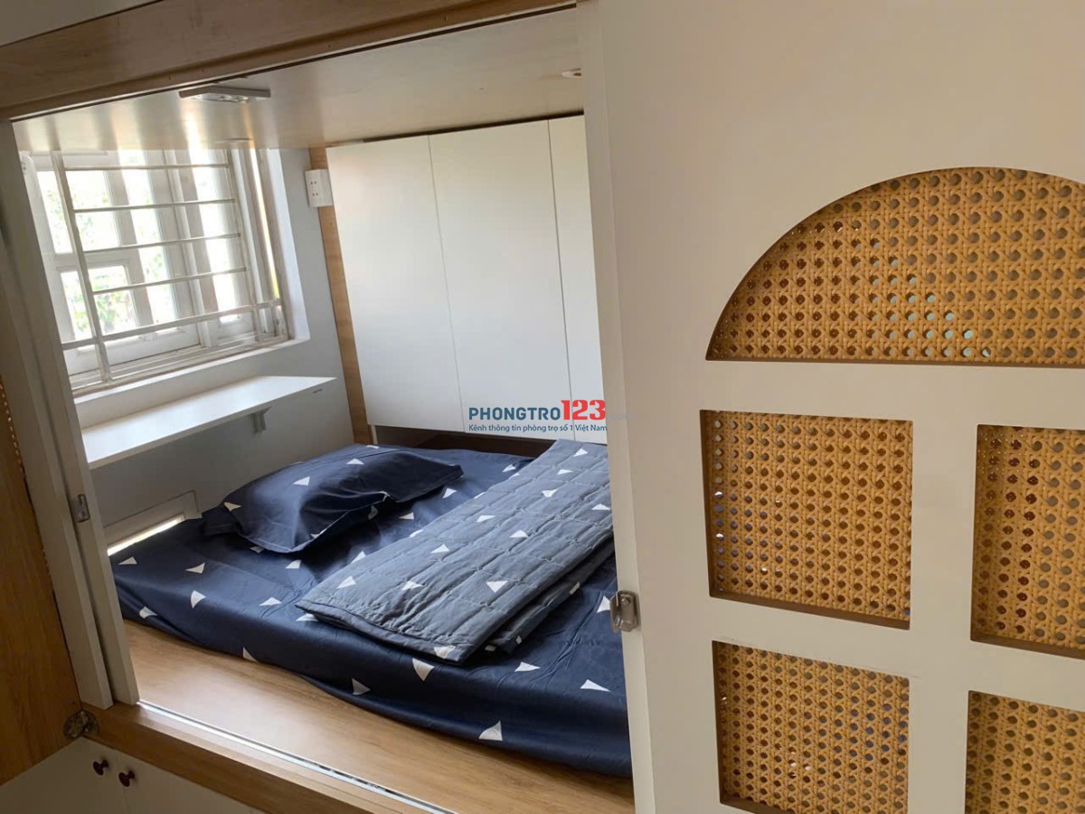 Ký túc xá sleepbox hiện đại tại Quận 8, giá từ 1tr2