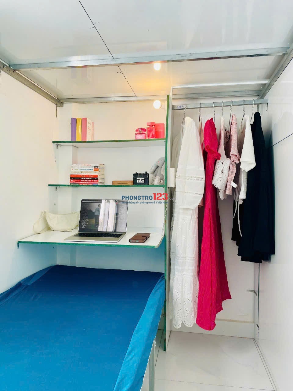 Ký túc xá sleepbox thoáng mát tại Quận 7, giá từ 1tr4