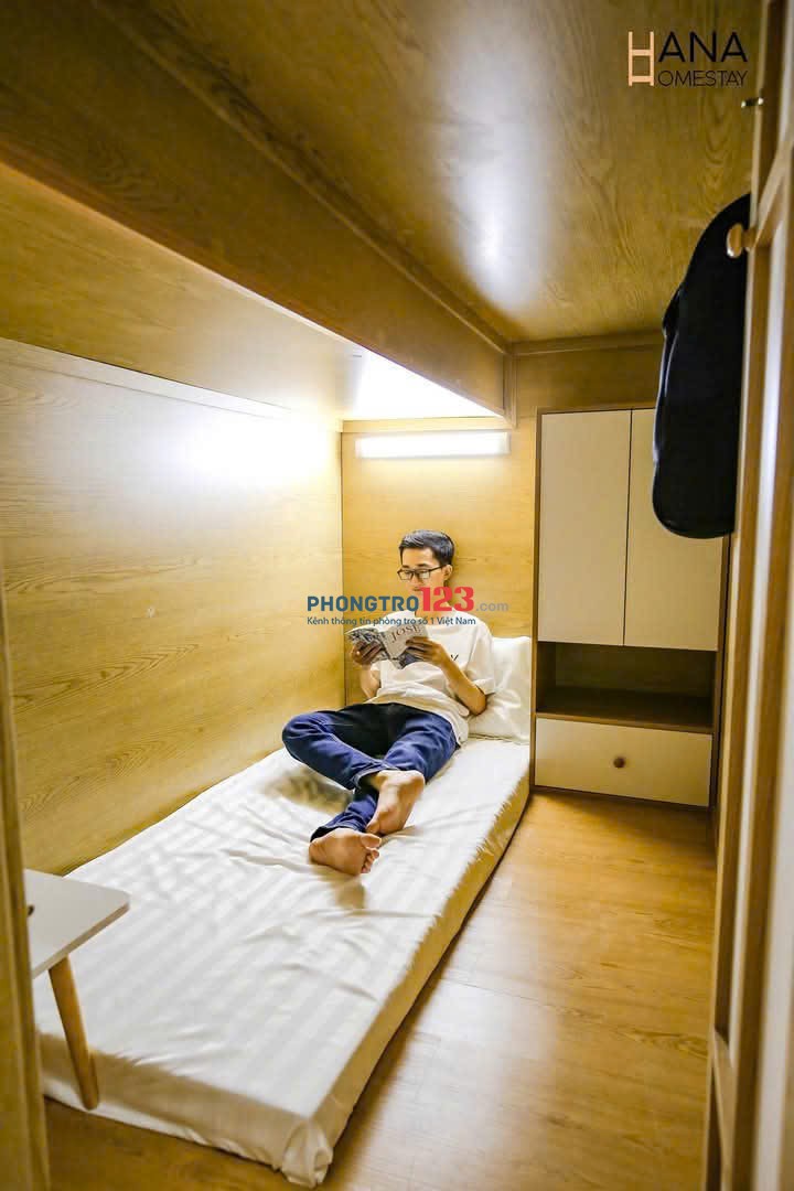 Ký túc xá sleepbox thoáng mát tại Quận 7, giá từ 1tr4