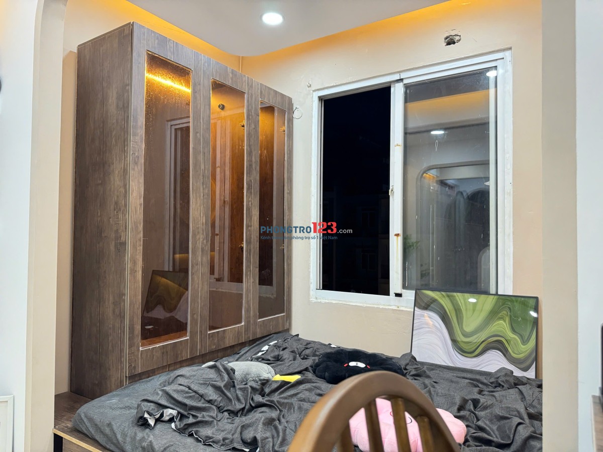 KHAI TRƯƠNG CĂN STUDIO TÁCH BẾP MÁY GIẶT RIÊNG DECOR SIÊU XINH NGAY VẠN HẠNH MALL Q10