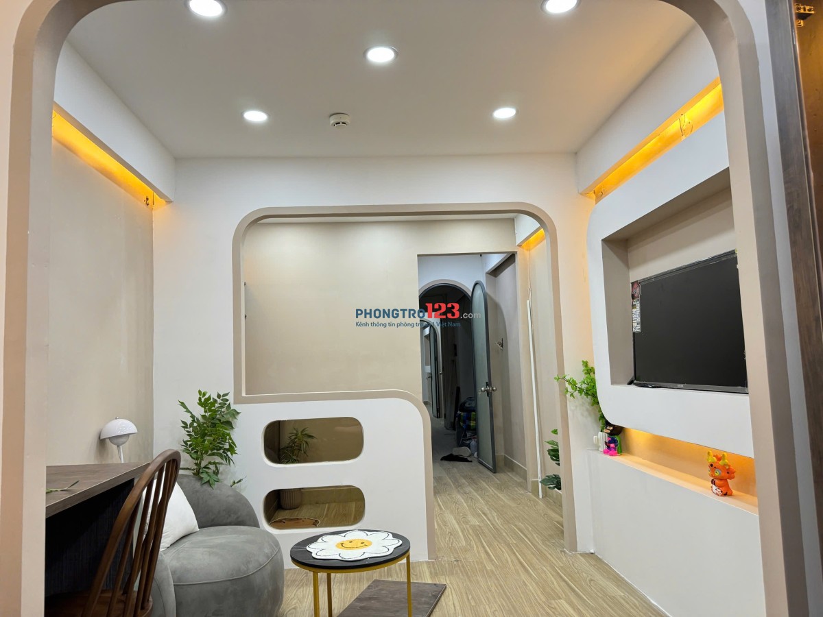 KHAI TRƯƠNG CĂN STUDIO TÁCH BẾP MÁY GIẶT RIÊNG DECOR SIÊU XINH NGAY VẠN HẠNH MALL Q10