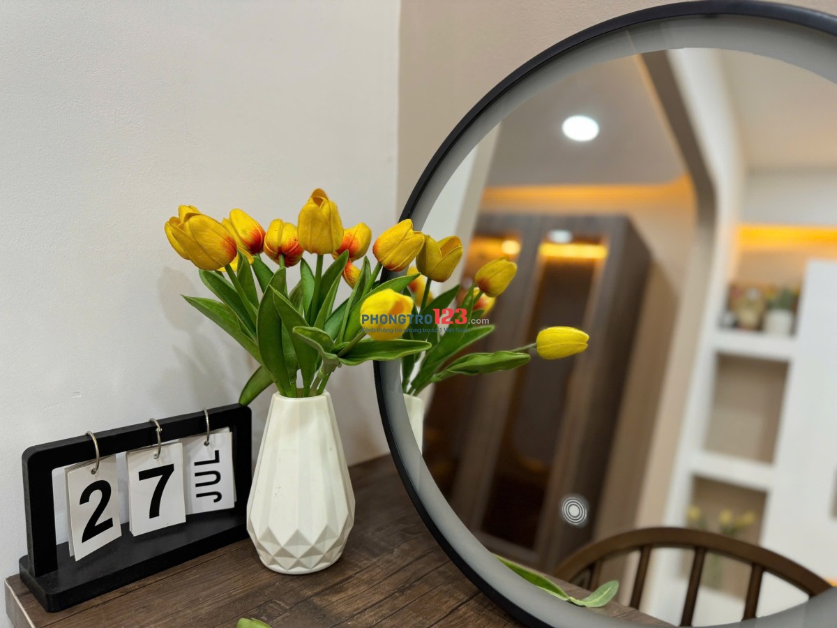KHAI TRƯƠNG CĂN STUDIO TÁCH BẾP MÁY GIẶT RIÊNG DECOR SIÊU XINH NGAY VẠN HẠNH MALL Q10