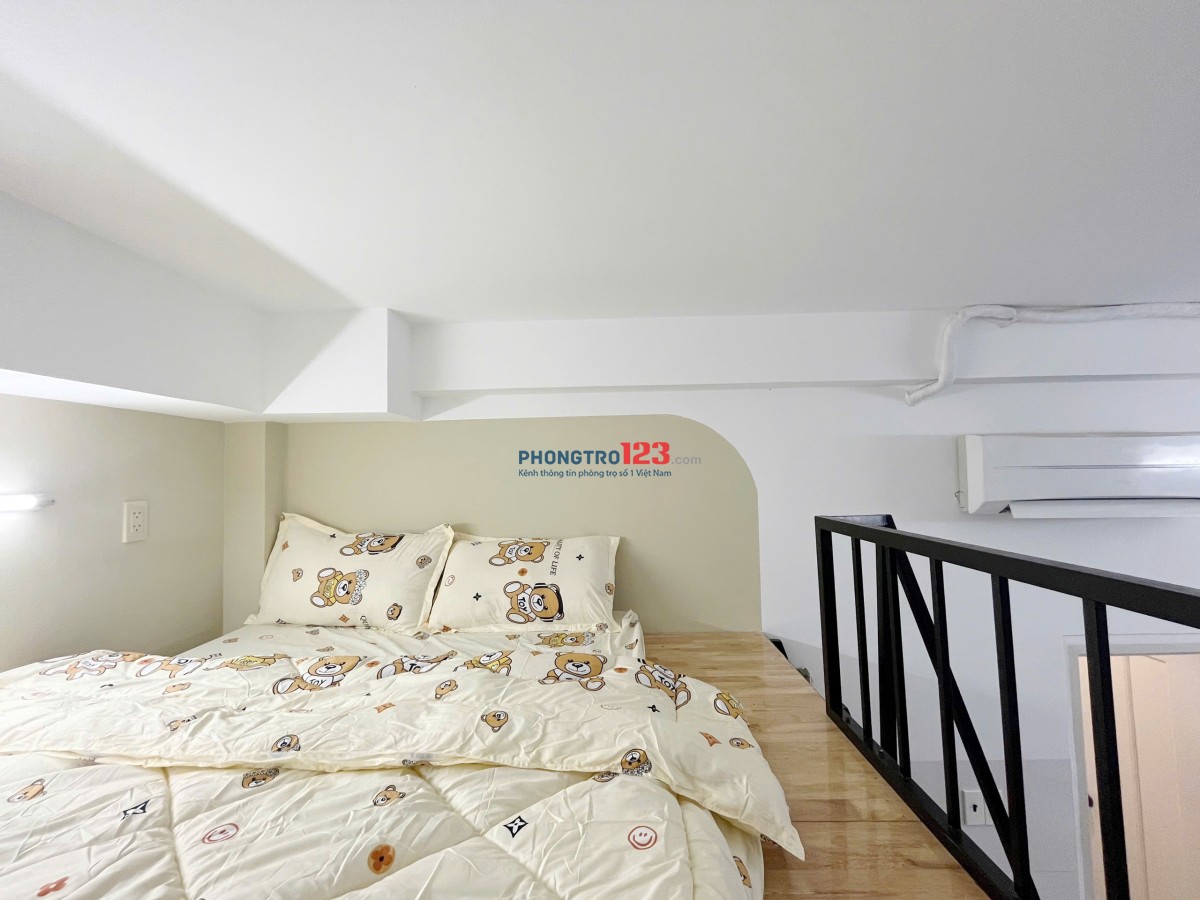 PHÒNG TRỌ DUPLEX – GÁC CAO, CỬA SỔ LỚN – FULL NỘI THẤT, GẦN ĐH HUTECH, UTH, HỒNG BÀNG, UEF, CĐ FPT