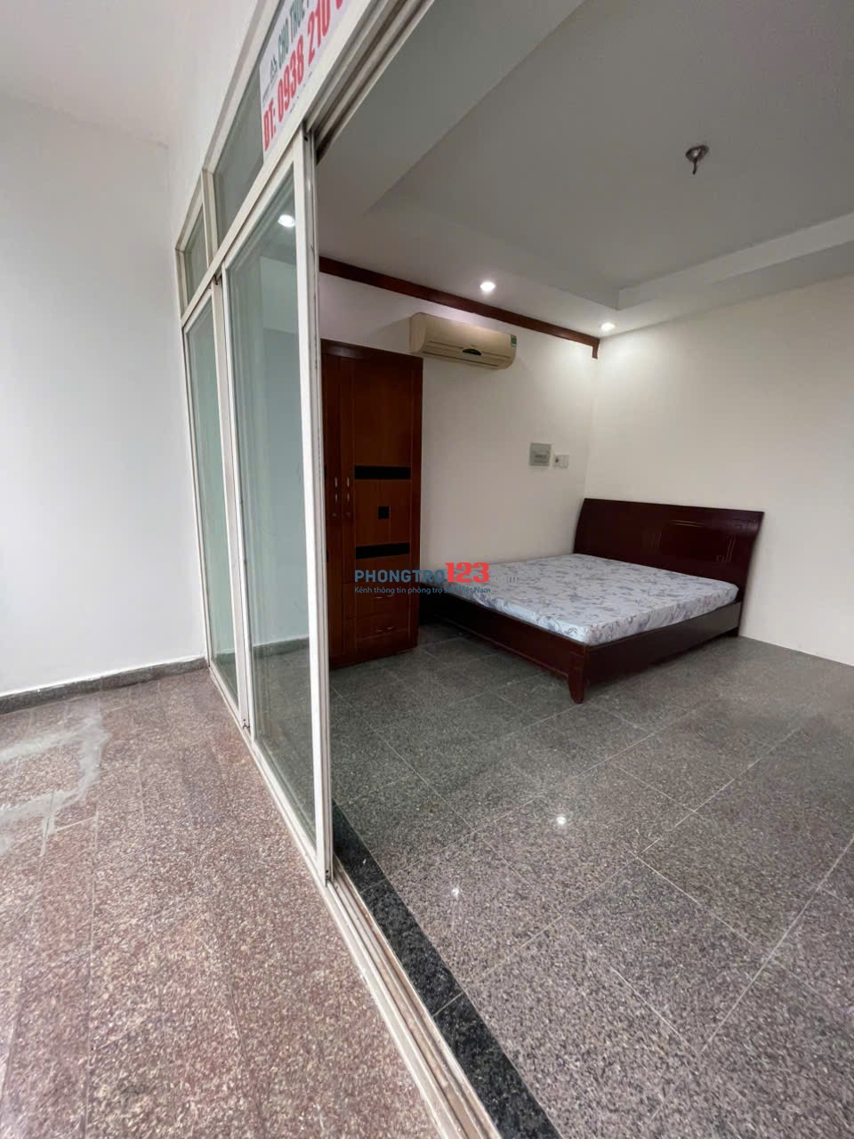 Cho thuê phòng FULL BALCON trong chung cư HAGL3 (gần ĐH RMIT, ĐH TĐT)