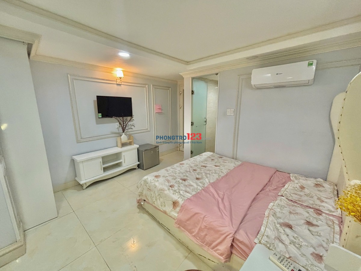 PHÒNG TRỌ FULL NỘI THẤT PHÒNG RỘNG RÃI Ở PHAN CHU TRINH BÌNH THẠNH ĐẠI HỌC VĂN LANG - LH: 0932985900