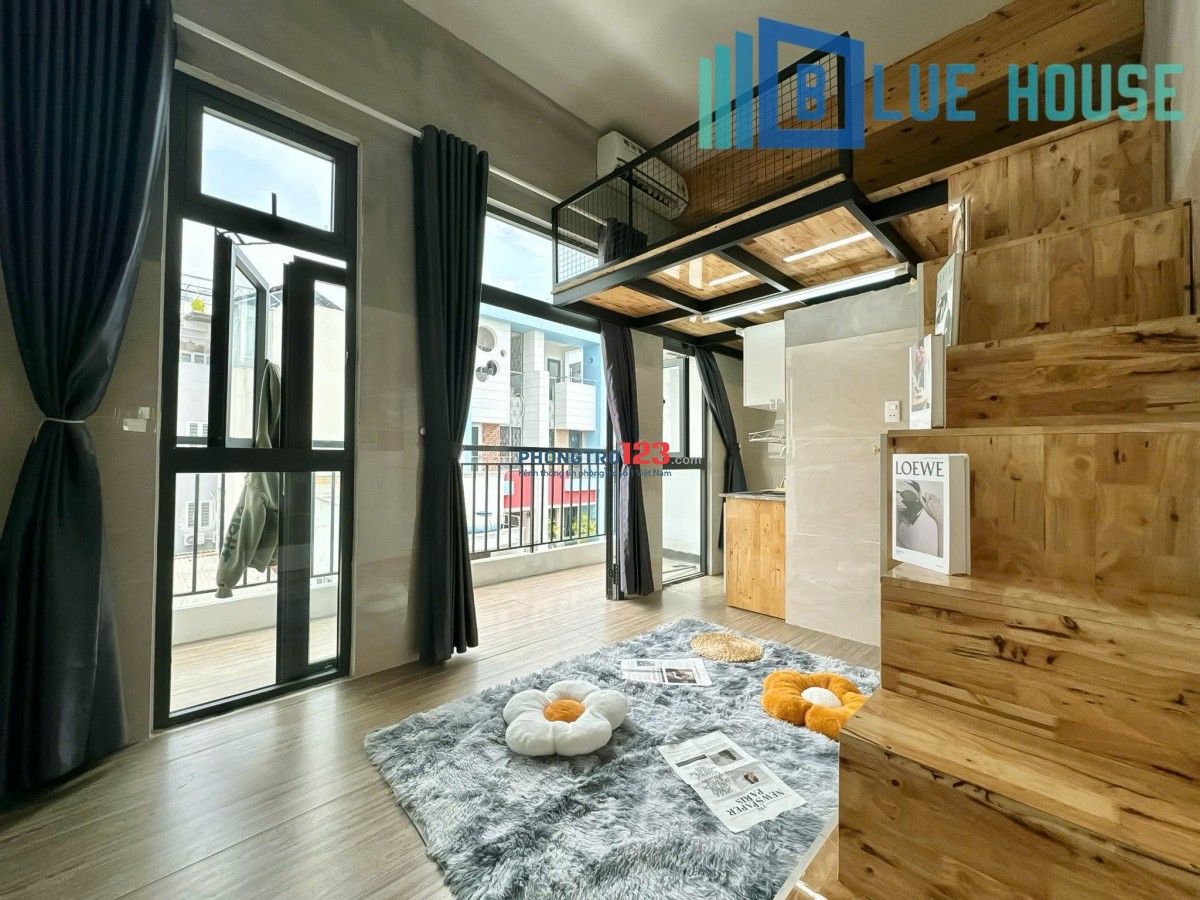 Cho Thuê Phòng Có Gác - Duplex FULL Nội Thất – Ban Công Thoáng Mát – Khu Tân Phú