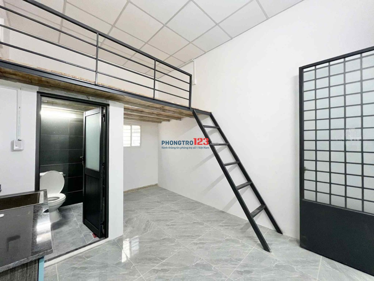 Phòng đẹp gác cao máy lạnh - 1179 Phan Văn Trị Quận Gò Vấp, gần ĐH Công Nghiệp