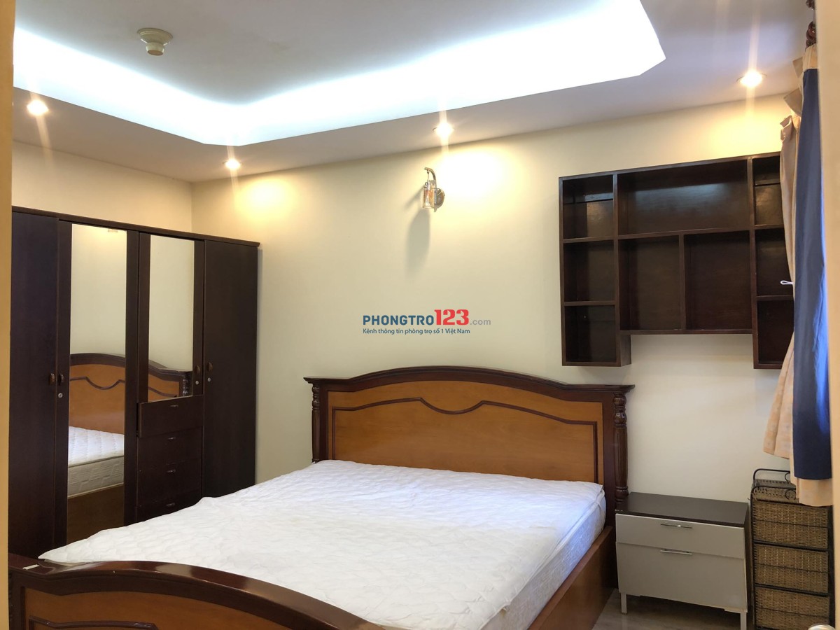 Cho Thuê Căn hộ Central Garden Quận 1, Dt : 78 m2, 2PN, Giá : 12 tr/th,