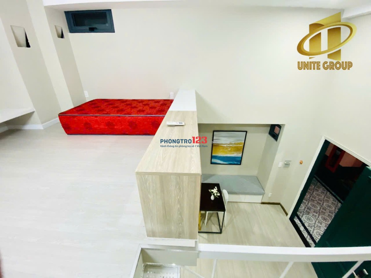 Duplex | Studio ban công, cửa sổ, 45m2, nuôi pet được ,ngắn hạn dài hạn kế Lotte, UFM, TDTU, Rmit
