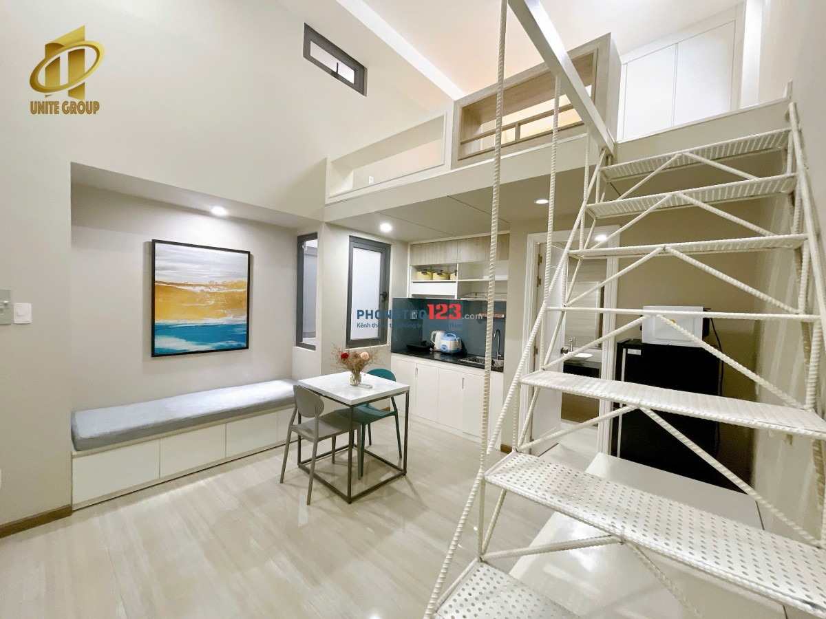 Duplex | Studio ban công, cửa sổ, 45m2, nuôi pet được ,ngắn hạn dài hạn kế Lotte, UFM, TDTU, Rmit