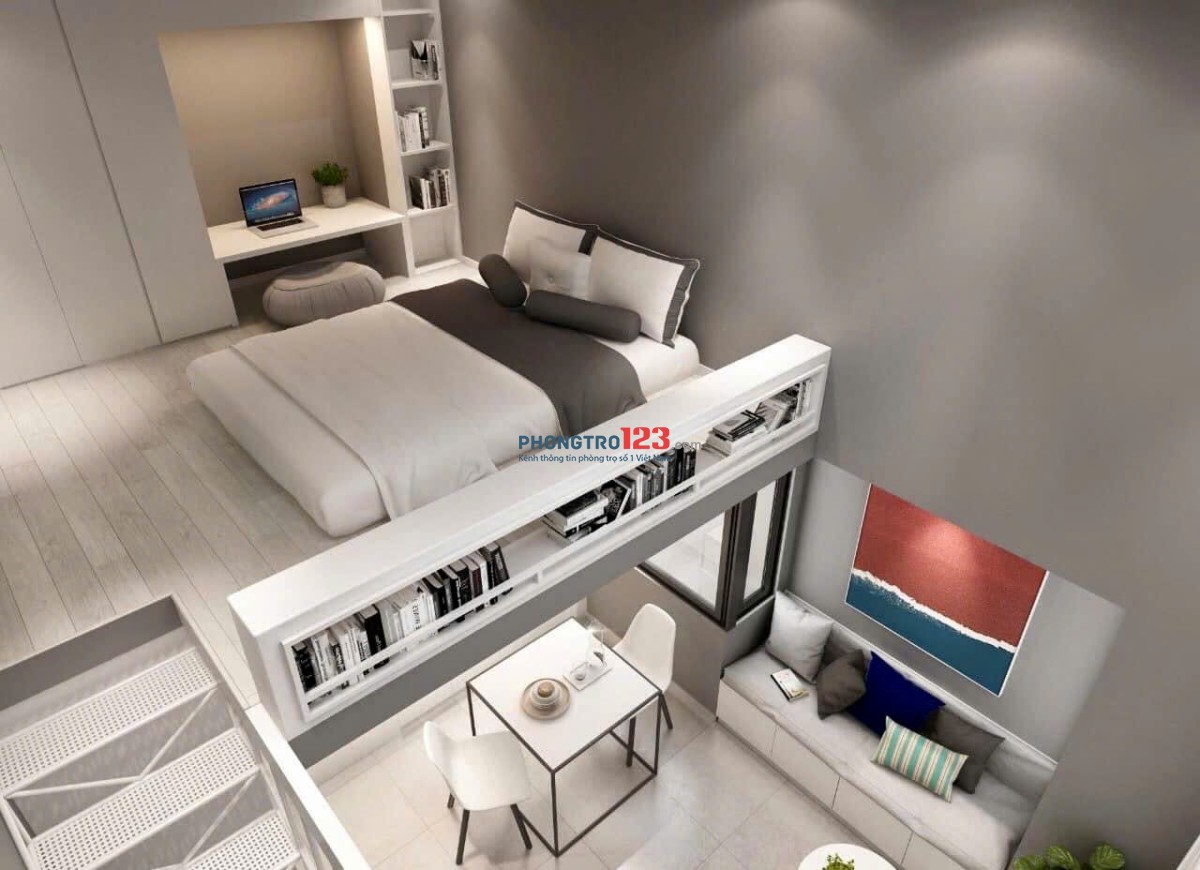 Duplex | Studio ban công, cửa sổ, 45m2, nuôi pet được ,ngắn hạn dài hạn kế Lotte, UFM, TDTU, Rmit