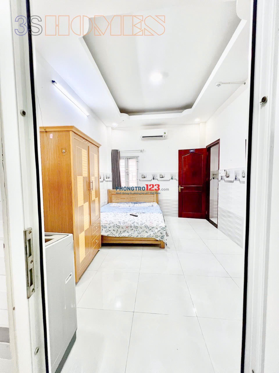 Tặng 3 triệu thuê sớm-căn hộ ngay SÂN BAY- ban công, cửa sổ FULL ĐỒ